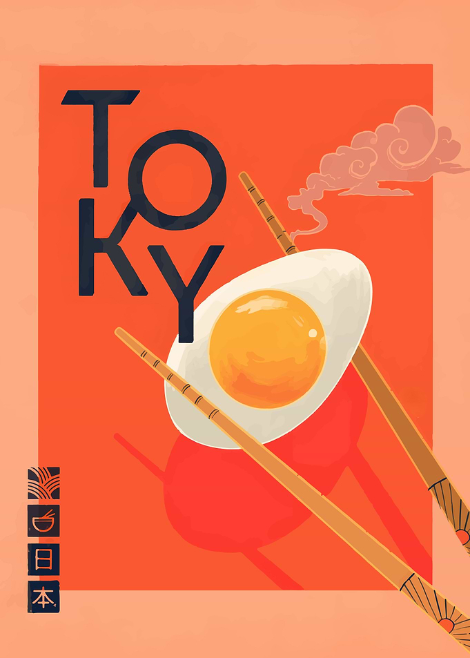 Tokyo Egg and Chopsticks
