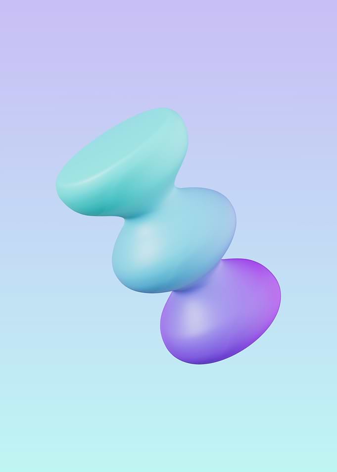 Abstract Pastel Shapes