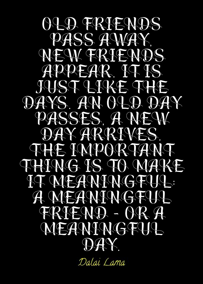 Dalai Lama Quote: Meaningful Life