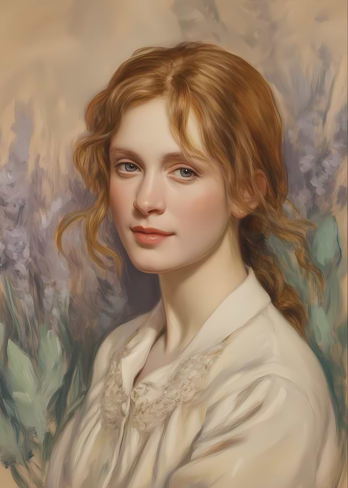 Portrait of a Red-Haired Woman