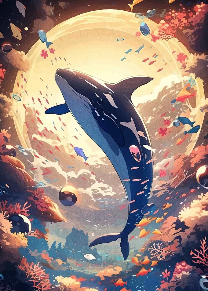 Whale Coral Reef