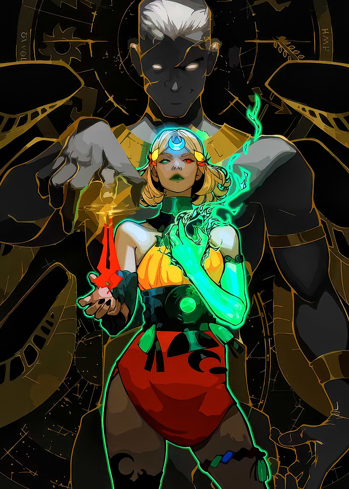 Hades Game Character Illustration