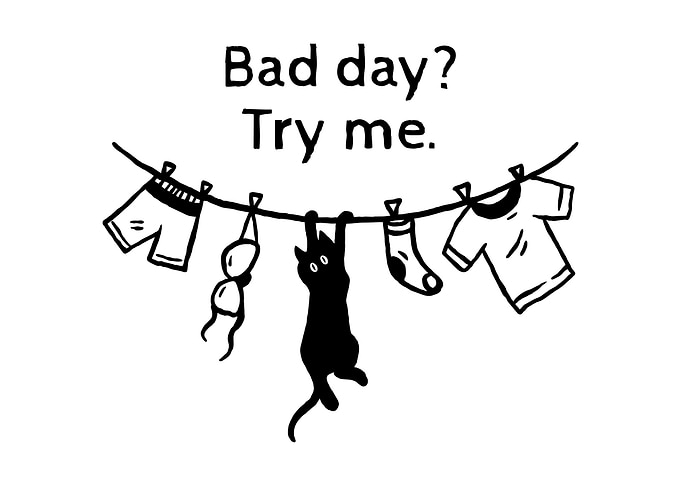 Bad Day Cat