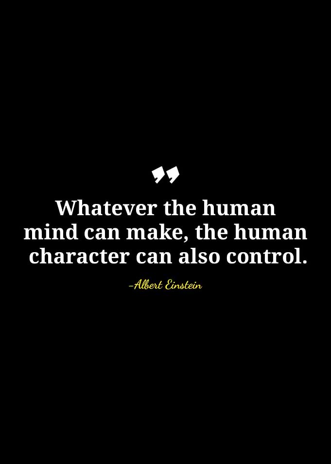 Einstein Quote on Human Mind