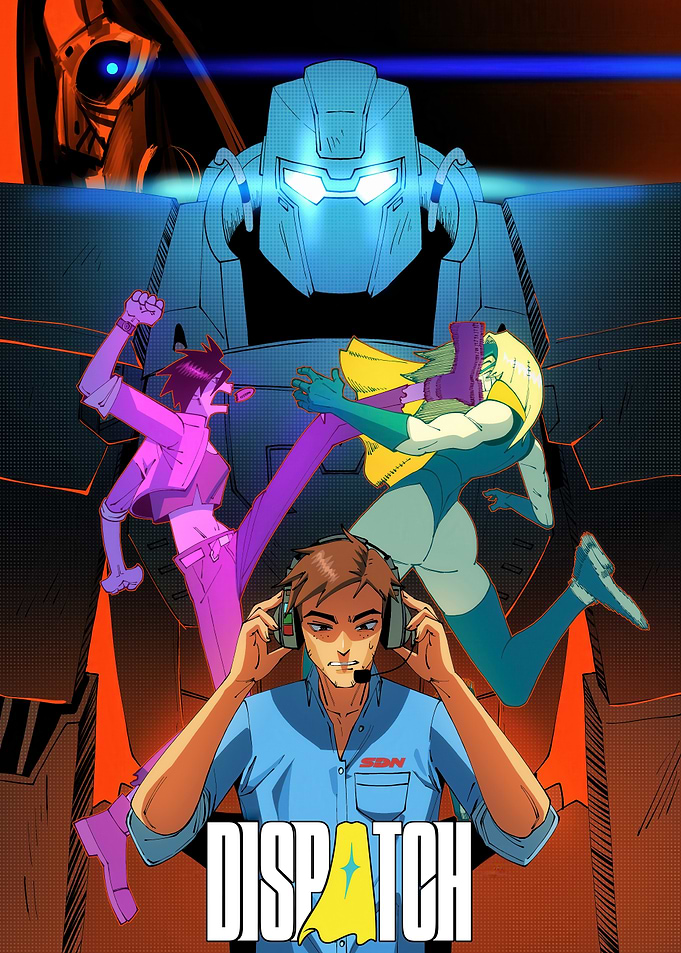 Dispatch Comic Book Cover Art