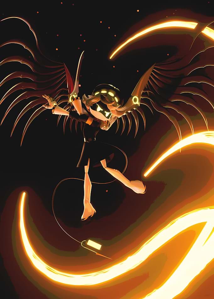 Murder Drones N with wings