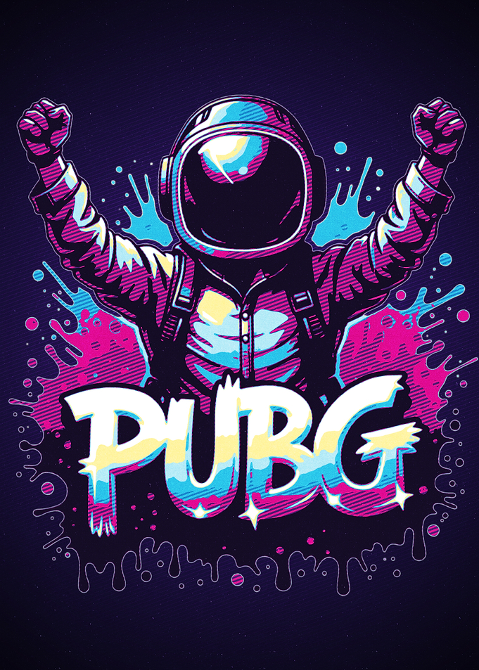 PUBG Astronaut Victory