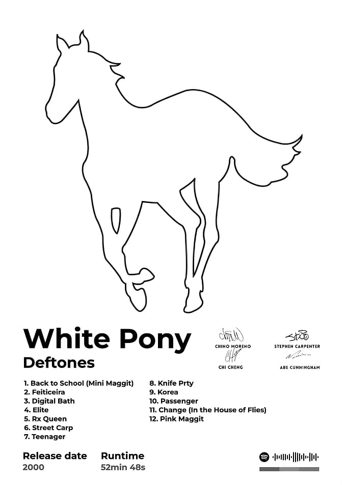 Deftones White Pony Album Art