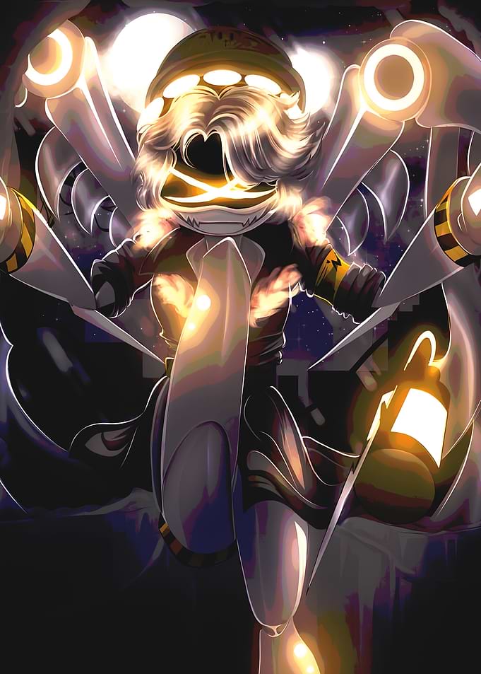 Murder Drones N character artwork