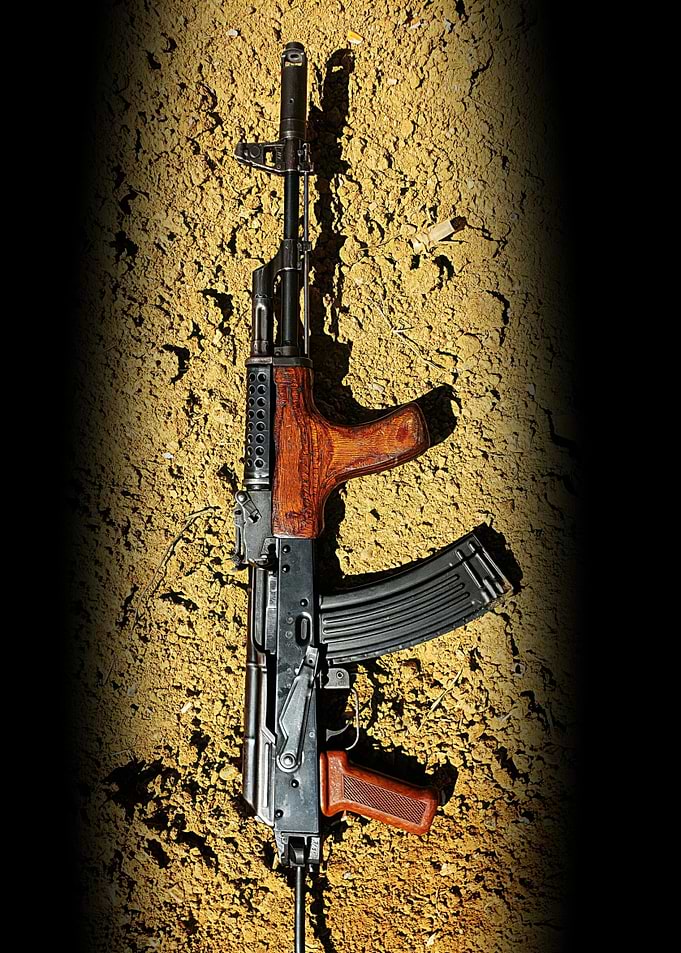 Rifle on Ground