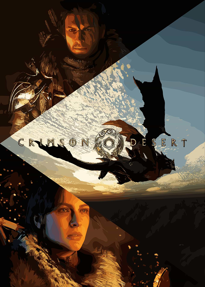 Crimson Desert Game Poster