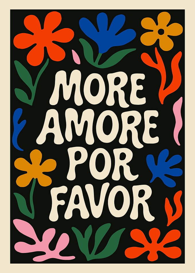 More Amore Por Favor Floral Art