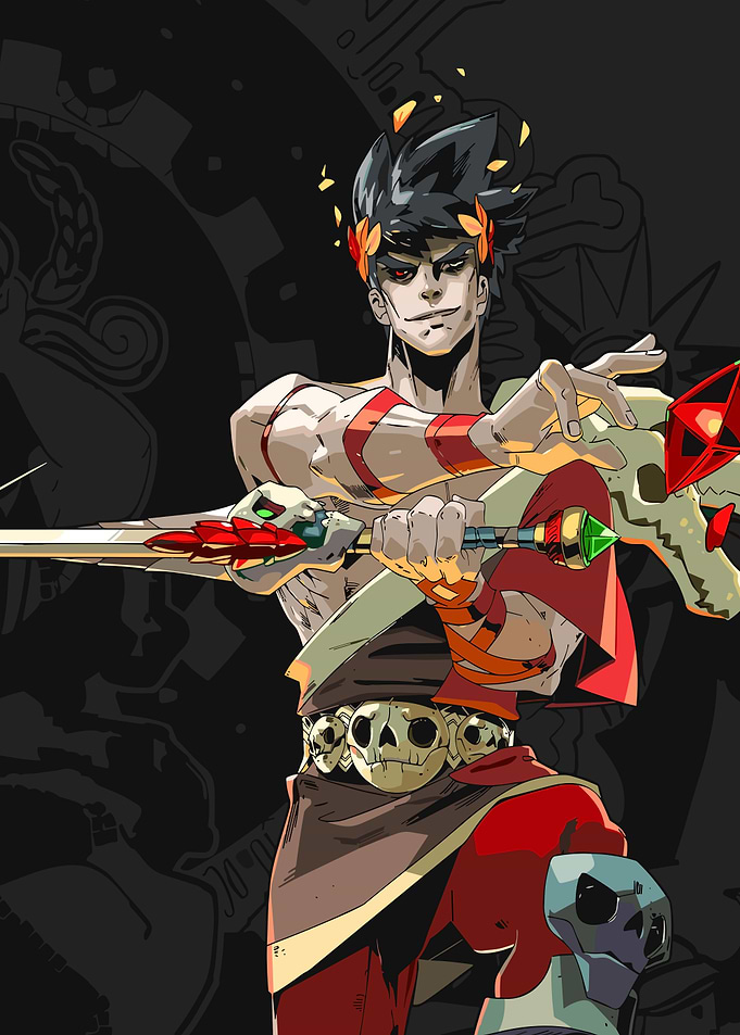 Zagreus from Hades Game Illustration