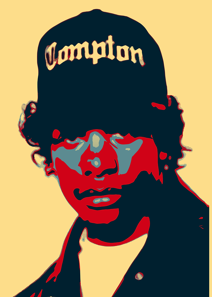Eazy-E Compton Pop Art Portrait
