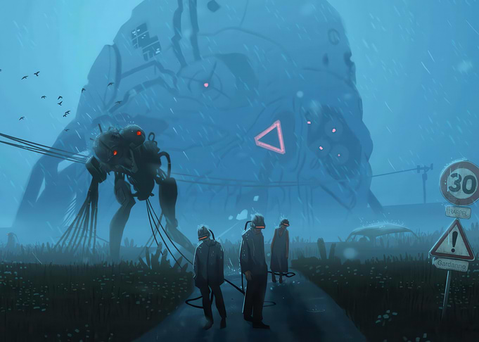 Dystopian Future Encounter