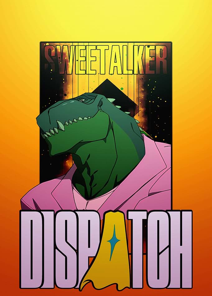 Sweetalker Dispatch Dinosaur Cartoon
