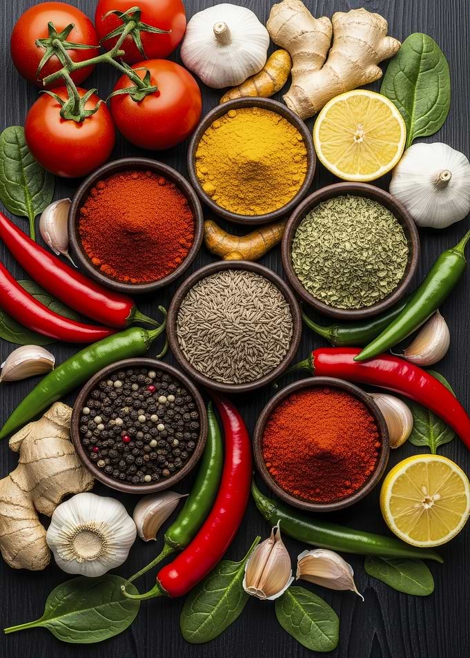 Spices and Vegetables