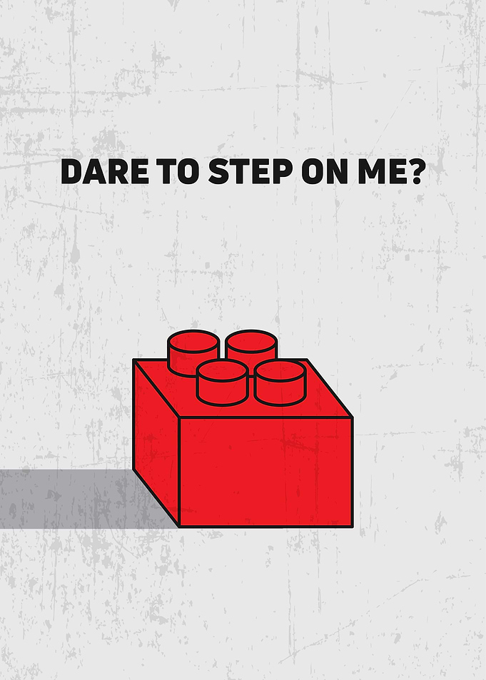The Brick said Dare to Step on Me?