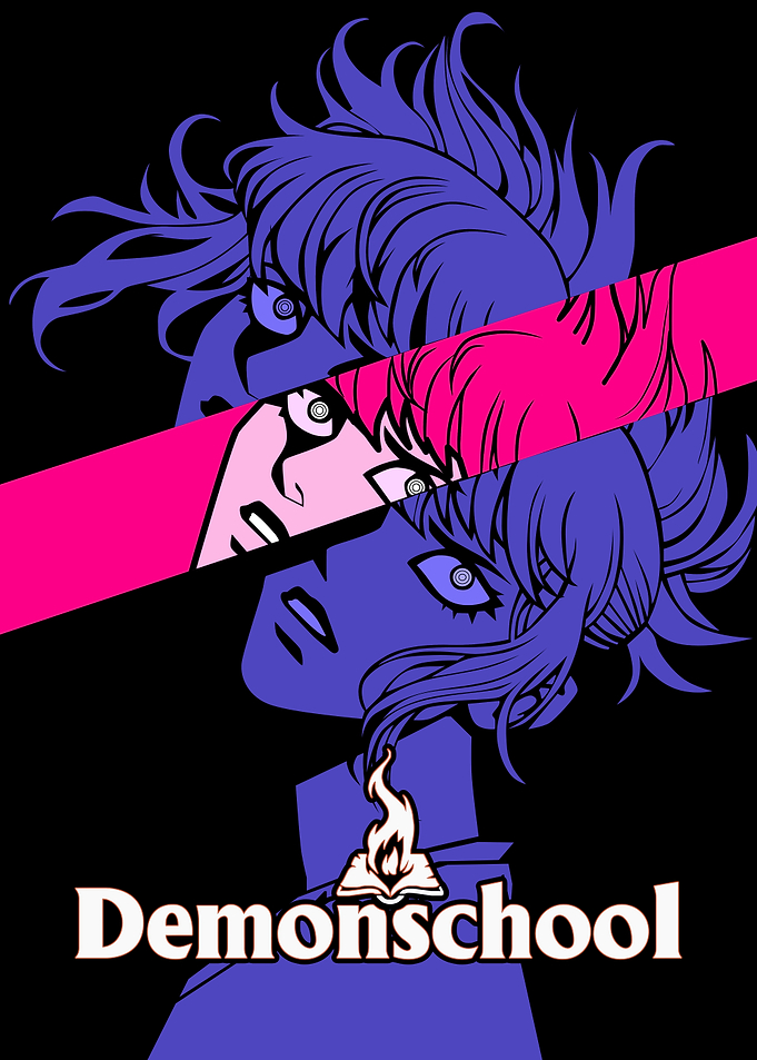 Demonschool Anime Style Portrait