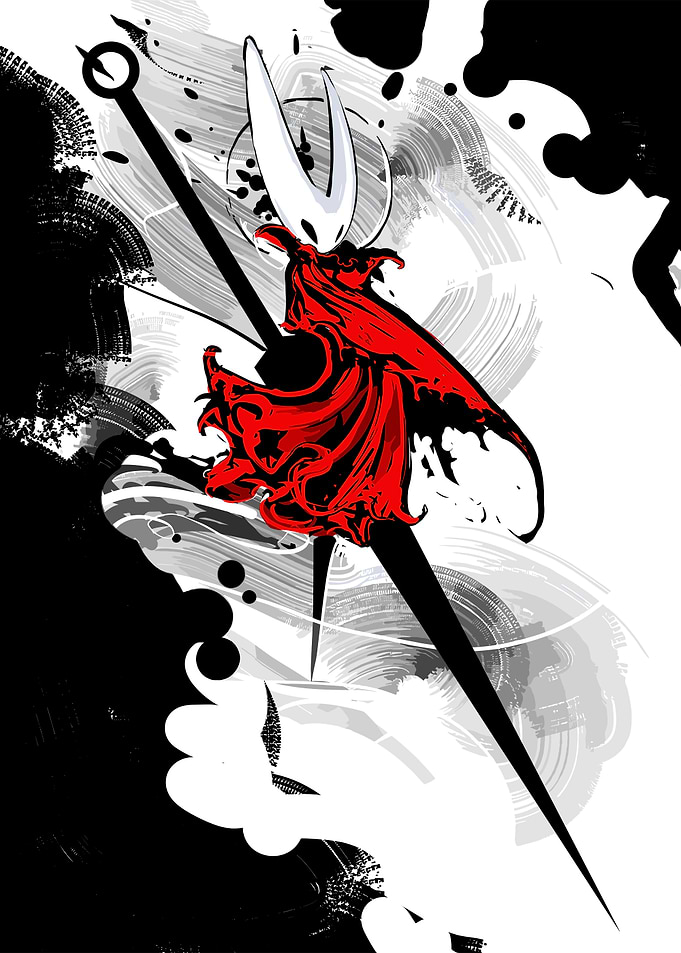 Hornet from Hollow Knight fanart