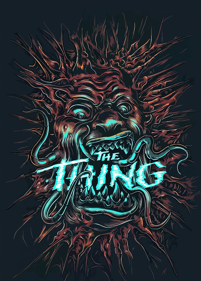 The Thing Movie Poster Art