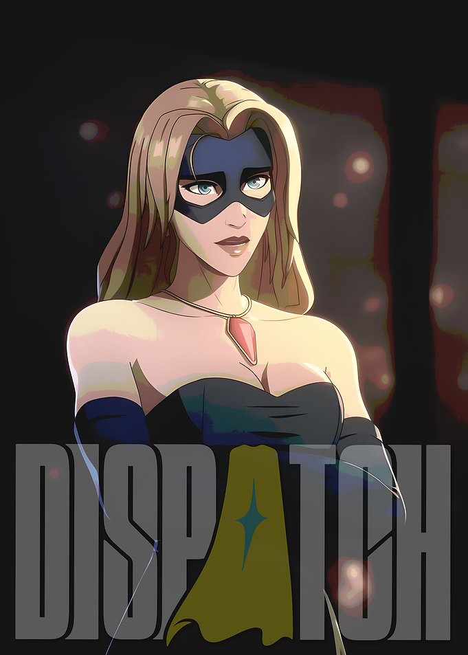 Dispatch Superheroine Digital Art