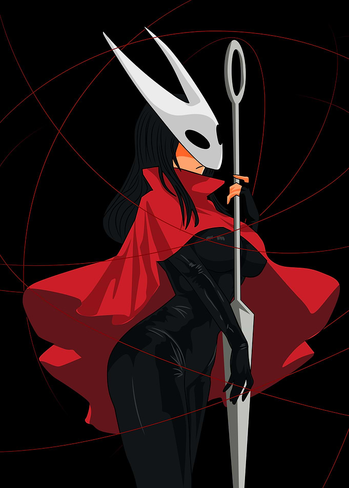 Hornet from Hollow Knight fanart