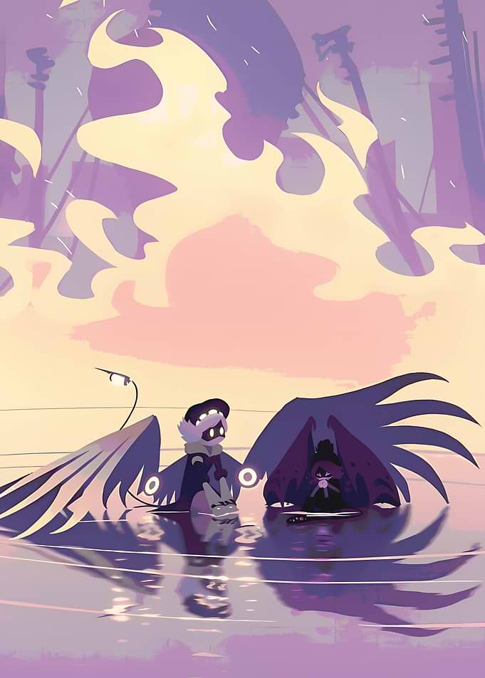 Murder Drones: N and V in Water