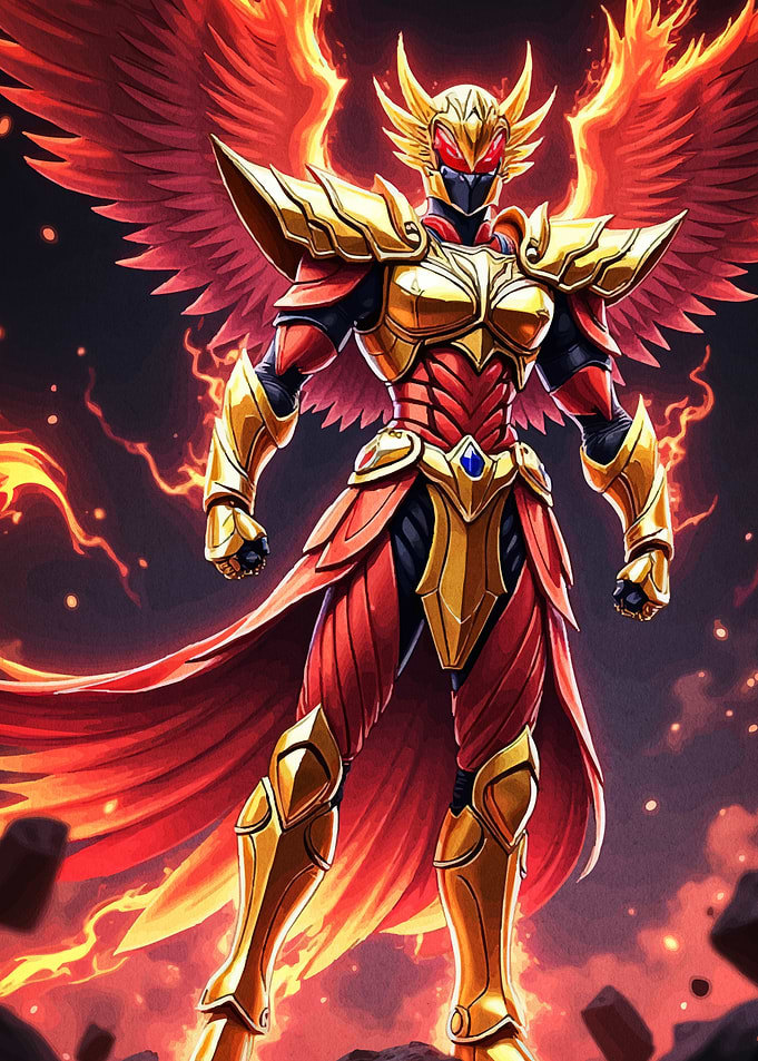 Golden Phoenix Warrior