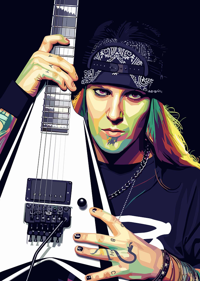 Alexi Laiho Guitarist Wpap Art