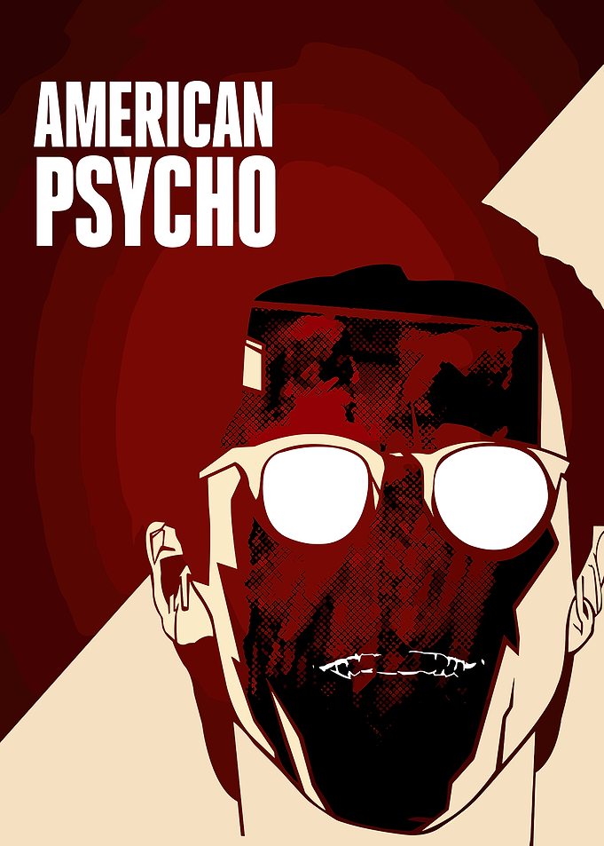 American Psycho Movie Poster Art