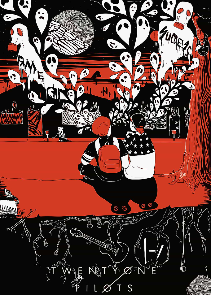 Twenty One Pilots Concert Poster