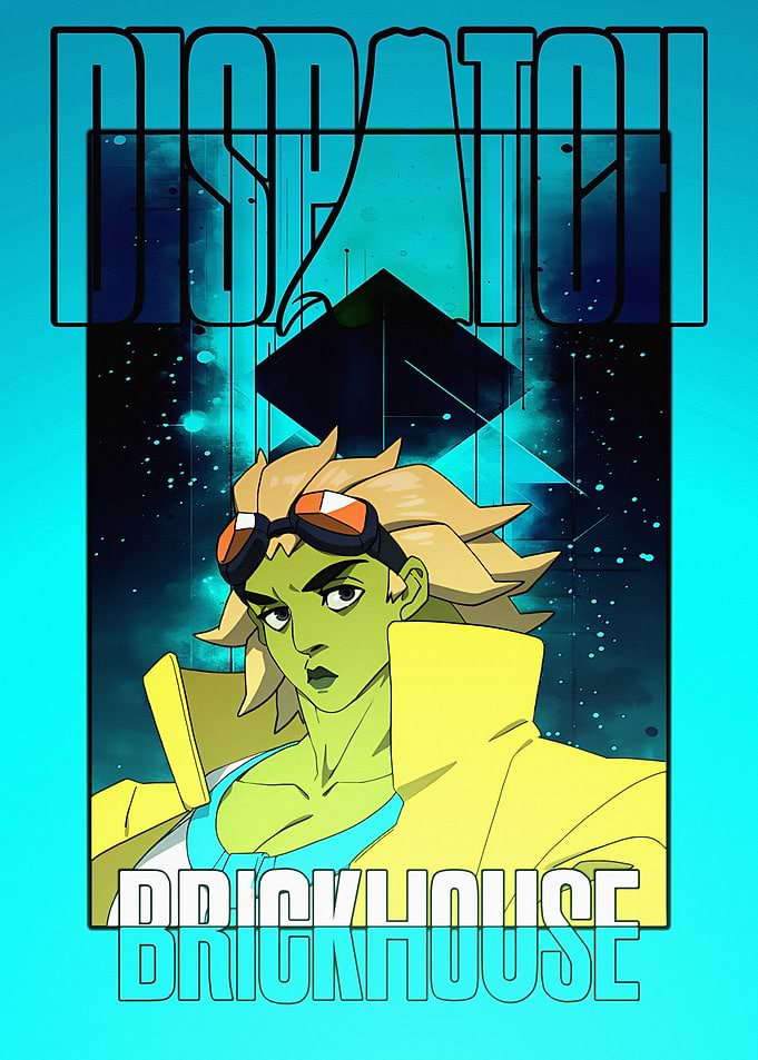 Dispatch Brickhouse Character Art