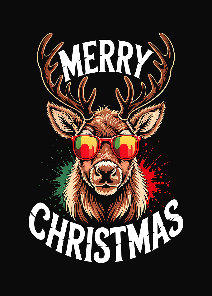 Cool Christmas Deer