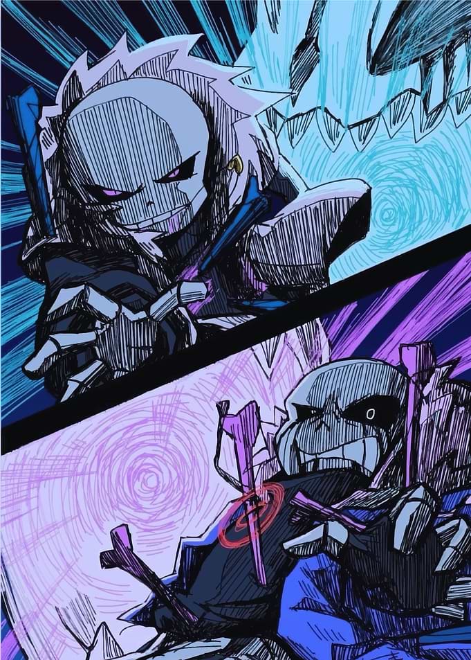 Cross Sans Battle