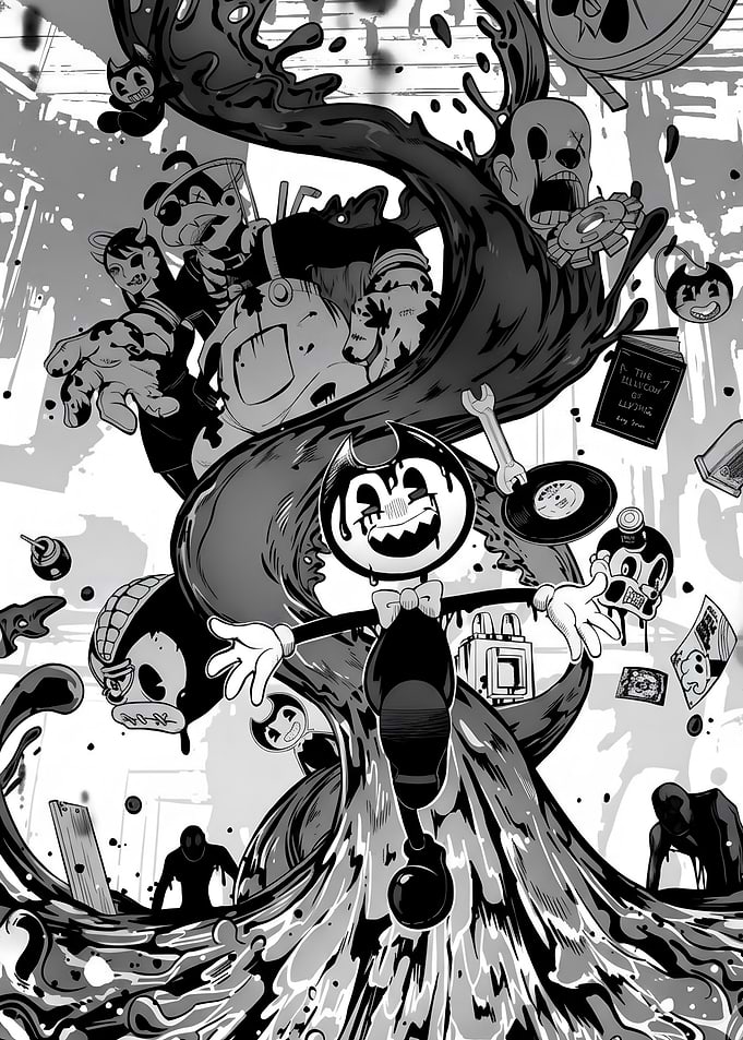 Bendy and the Ink Machine Collage