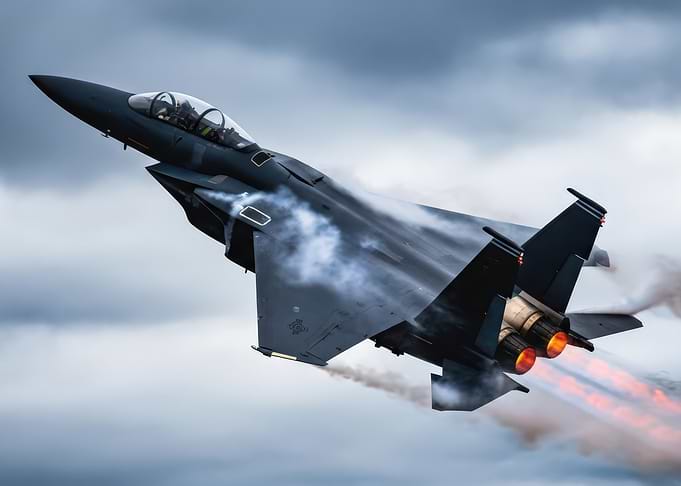 F-15 Eagle in Flight