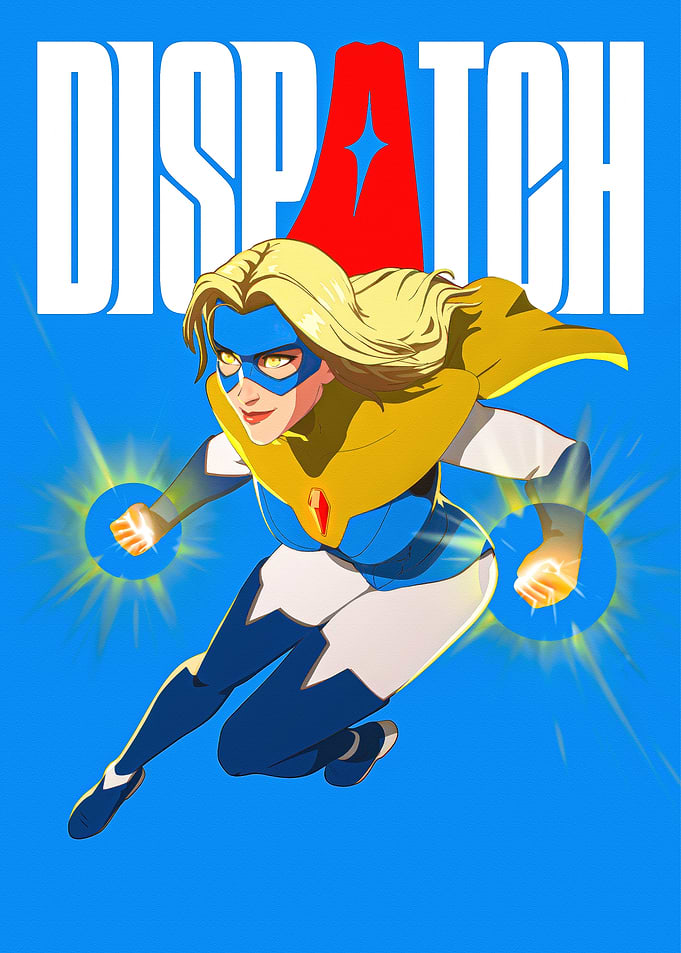 Dispatch Superhero Cartoon