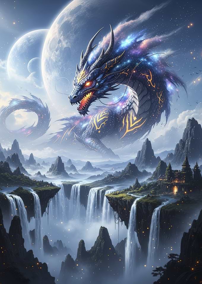 Cosmic Dragon Landscape