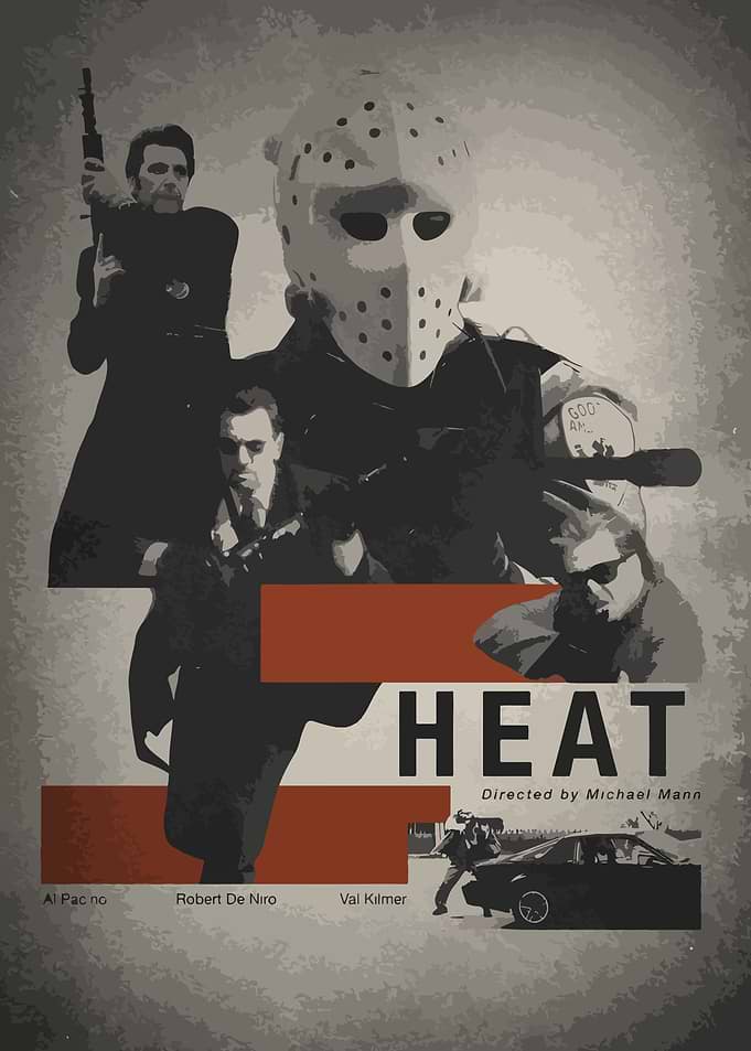 Heat Movie Poster Fan Art