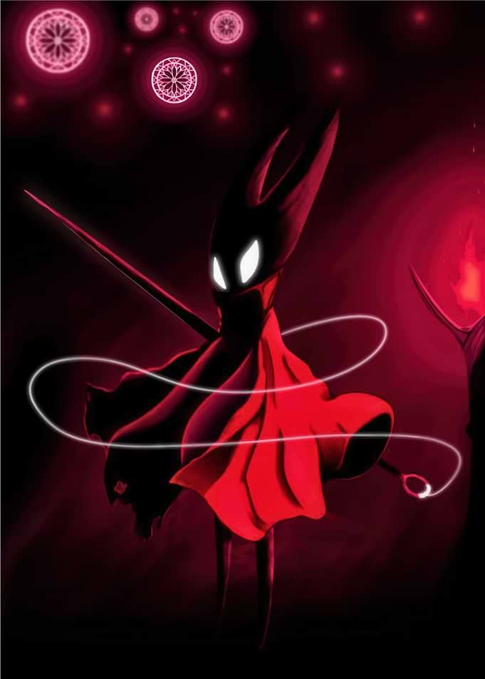 Hornet from Hollow Knight fan art