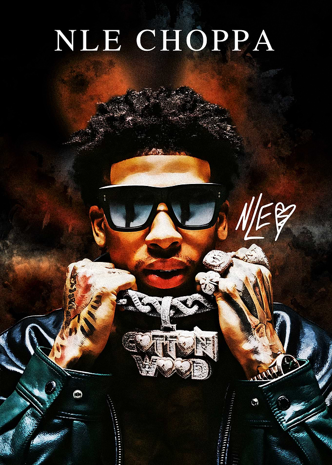 NLE Choppa Portrait