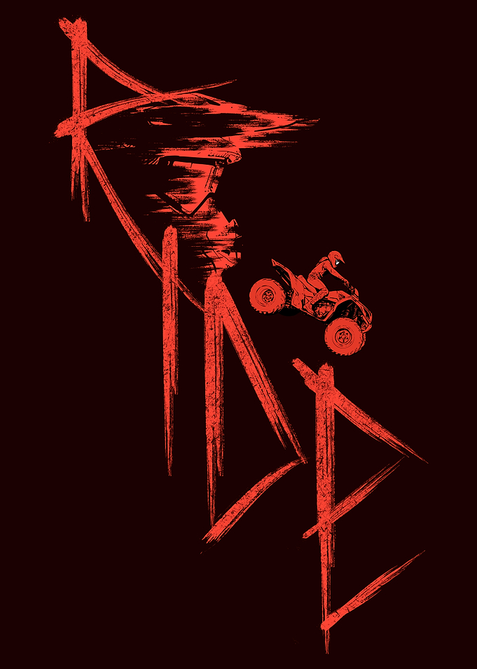 Ride ATV Illustration