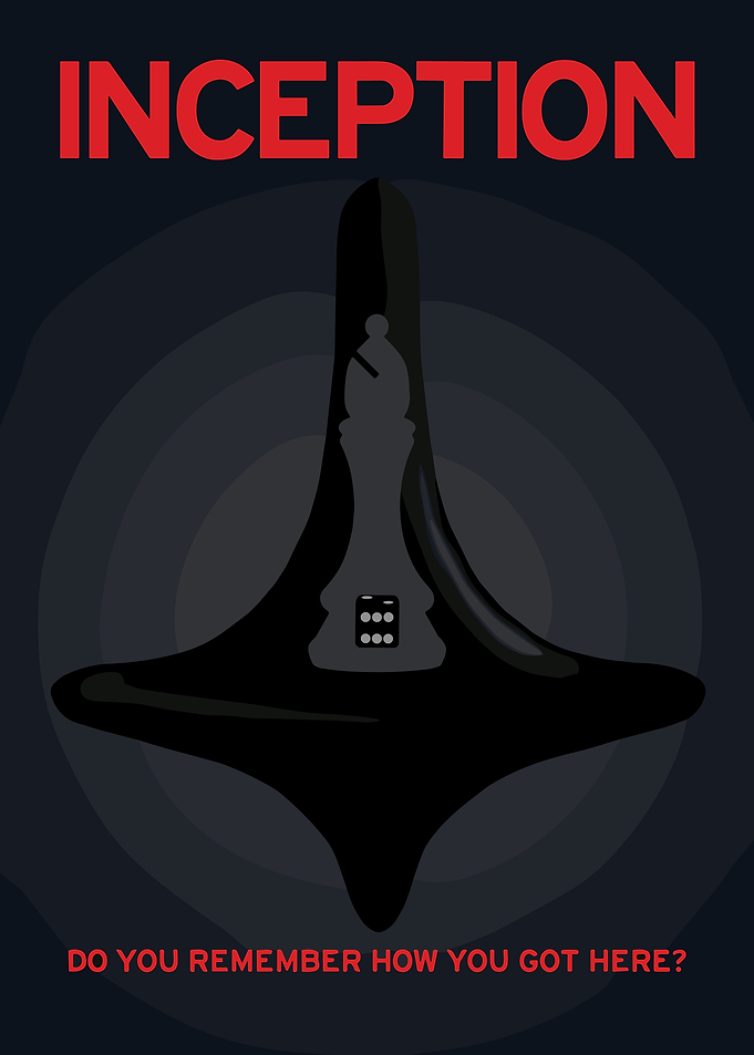 Inception Minimalist Movie Poster