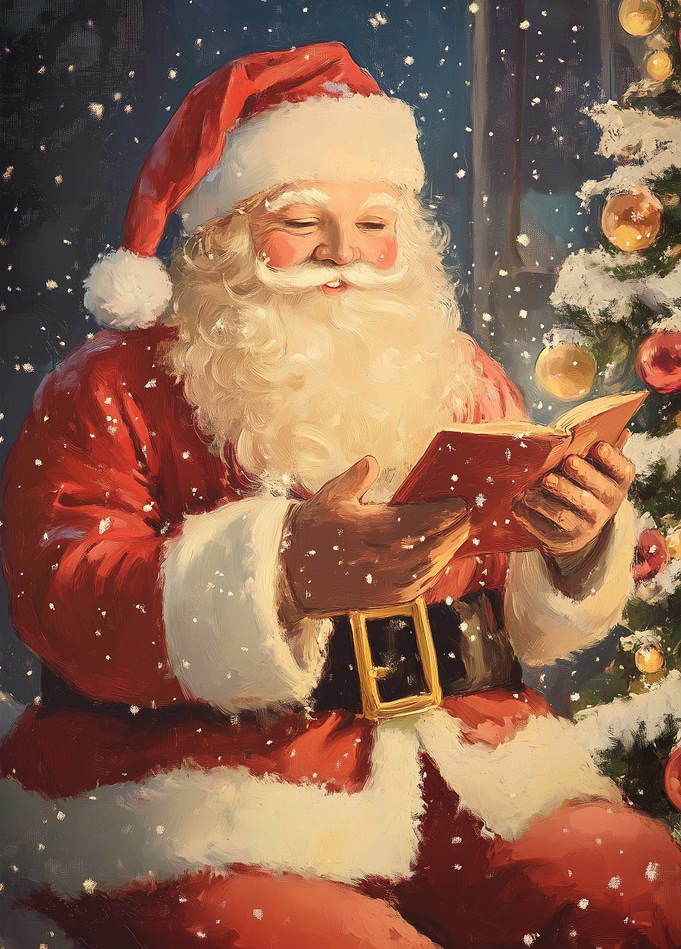 Santa's Peaceful Winter Read