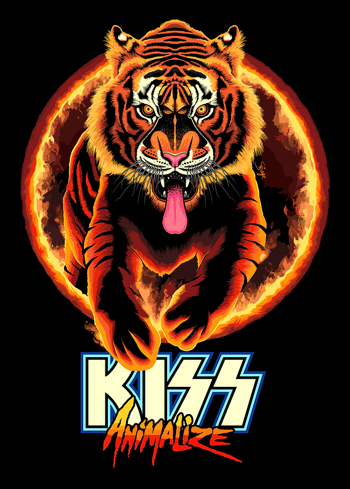 KISS Animalize Album Cover Art