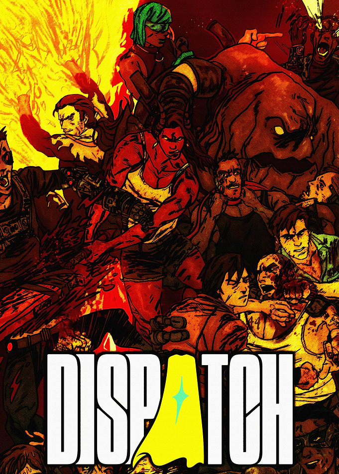 Dispatch Comic Book Cover Art
