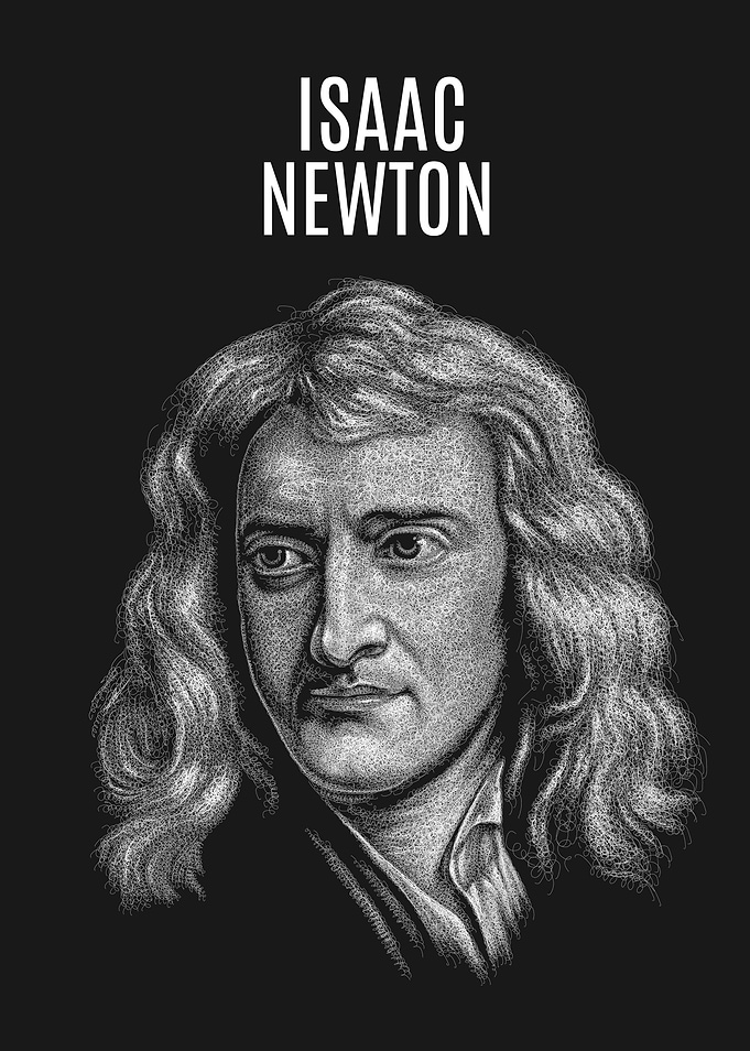 Isaac Newton Portrait