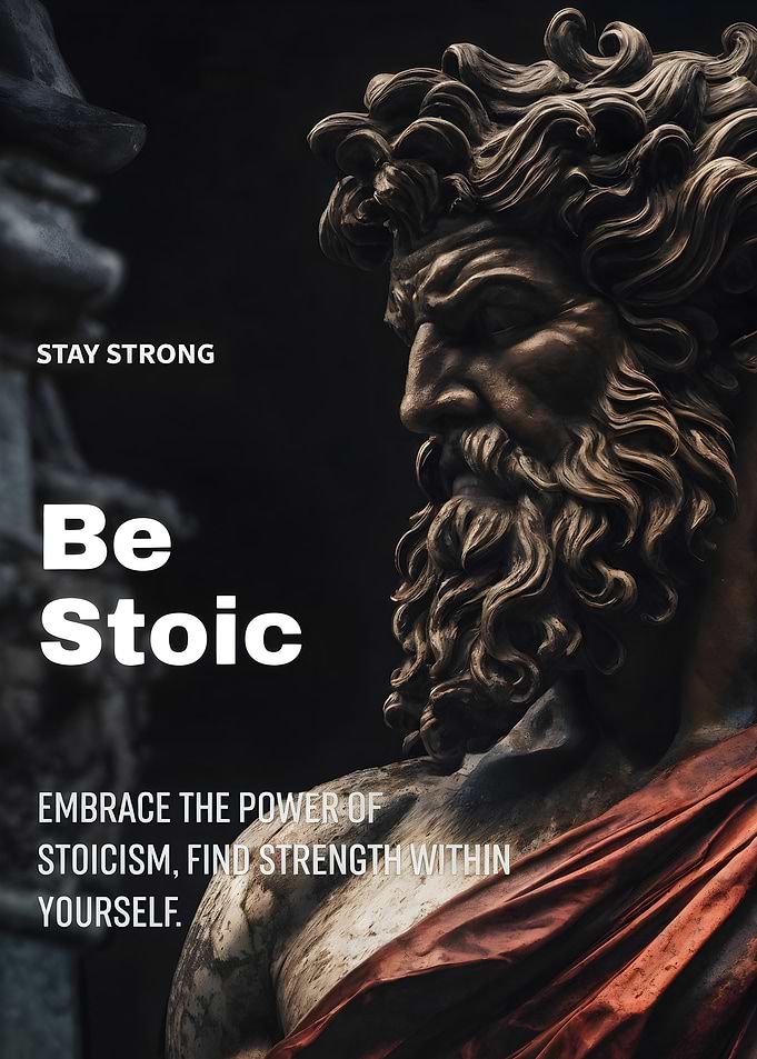 Be Stoic: Inspirational Statue Art