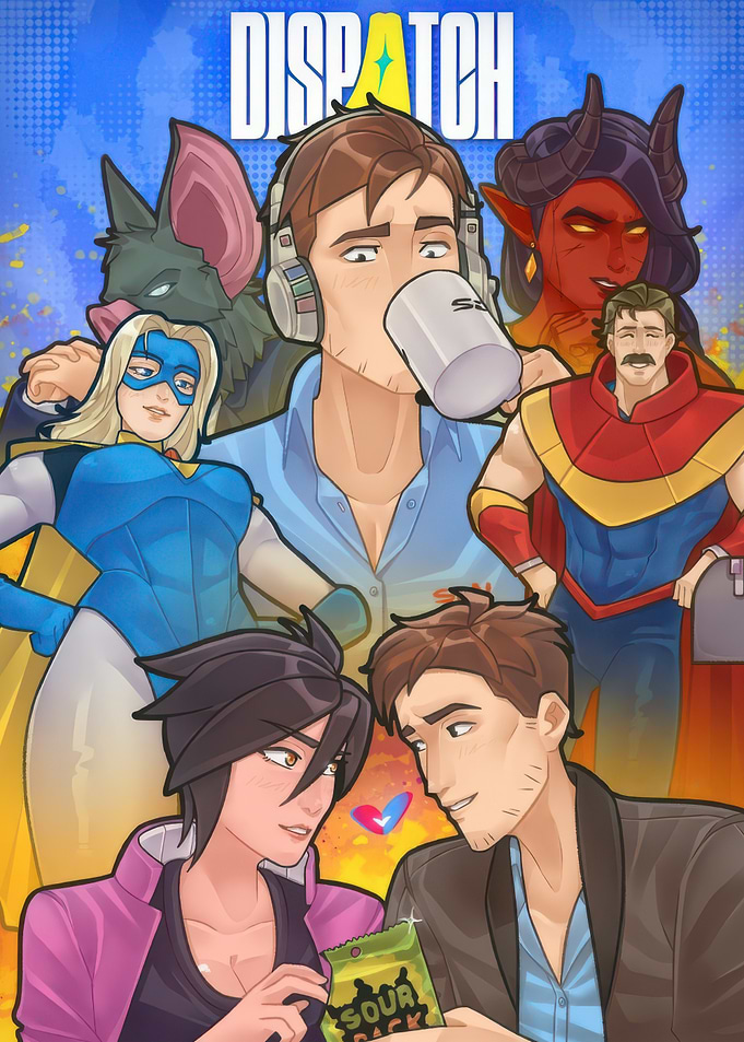 Dispatch Comic Cover Art